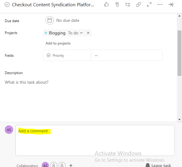 how to use Asana